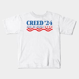 Creed '24 Take Me Higher Funny Creed 24 Kids T-Shirt